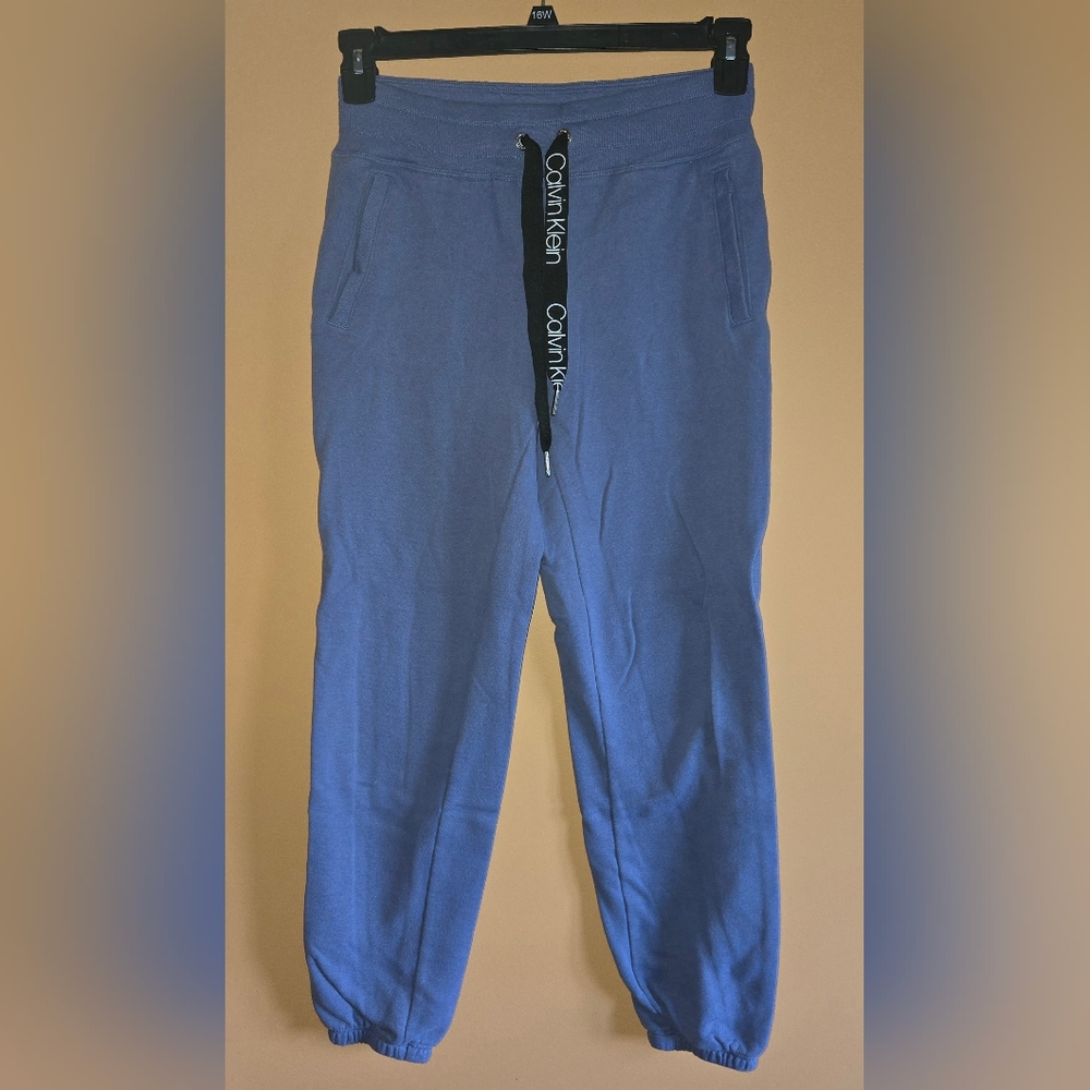 Calvin Klein Blue Joggers (waist=13.5")